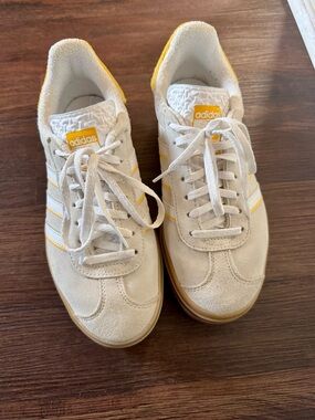 Adidas Gazelle Bolt Cream & Yellow